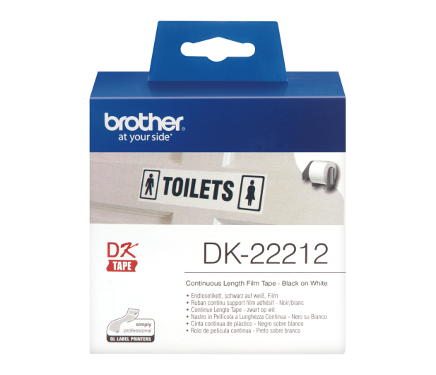 Brother Taśma ciągła foliowa 62mm (DK22212) - 393708 - zdjęcie 2